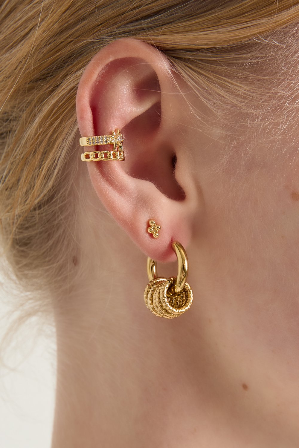 Geometric Hoop Earrings