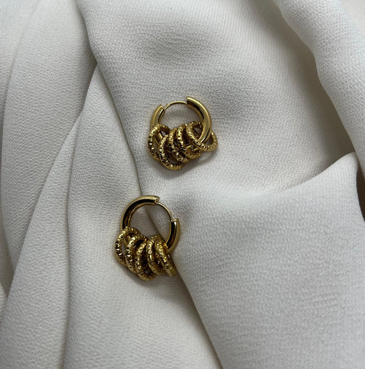 Geometric Hoop Earrings