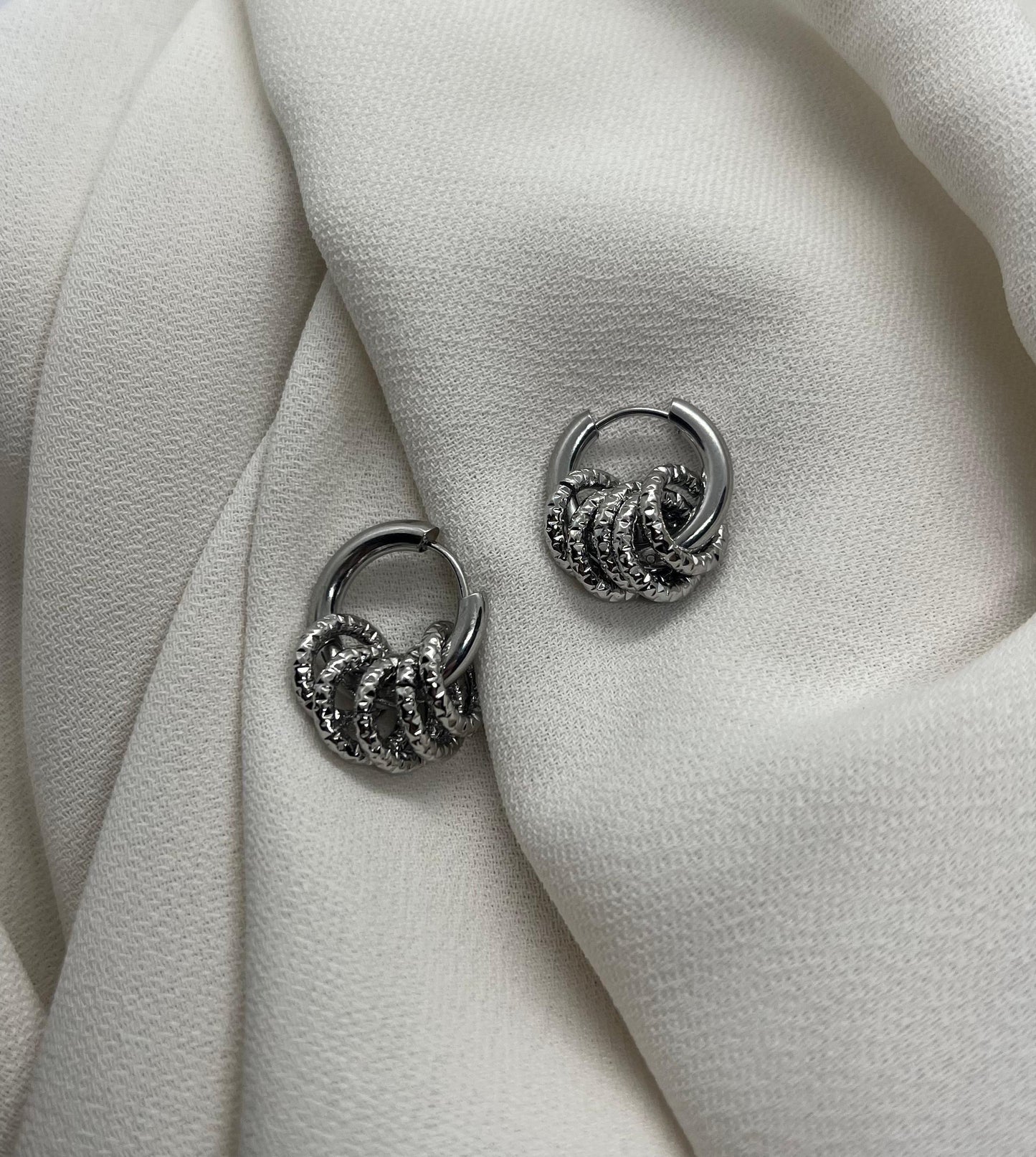 Geometric Hoop Earrings