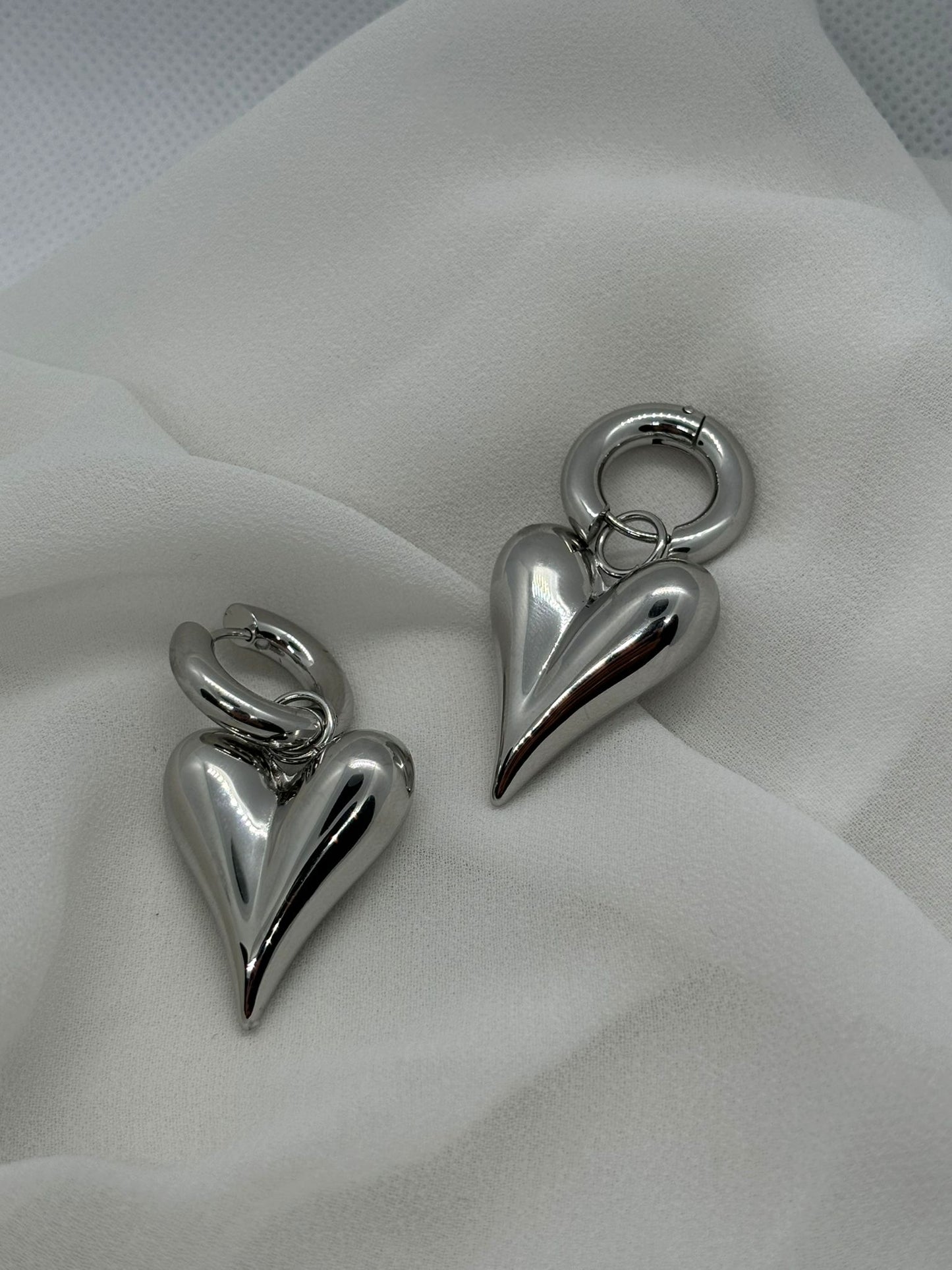 Heart Statement Earrings