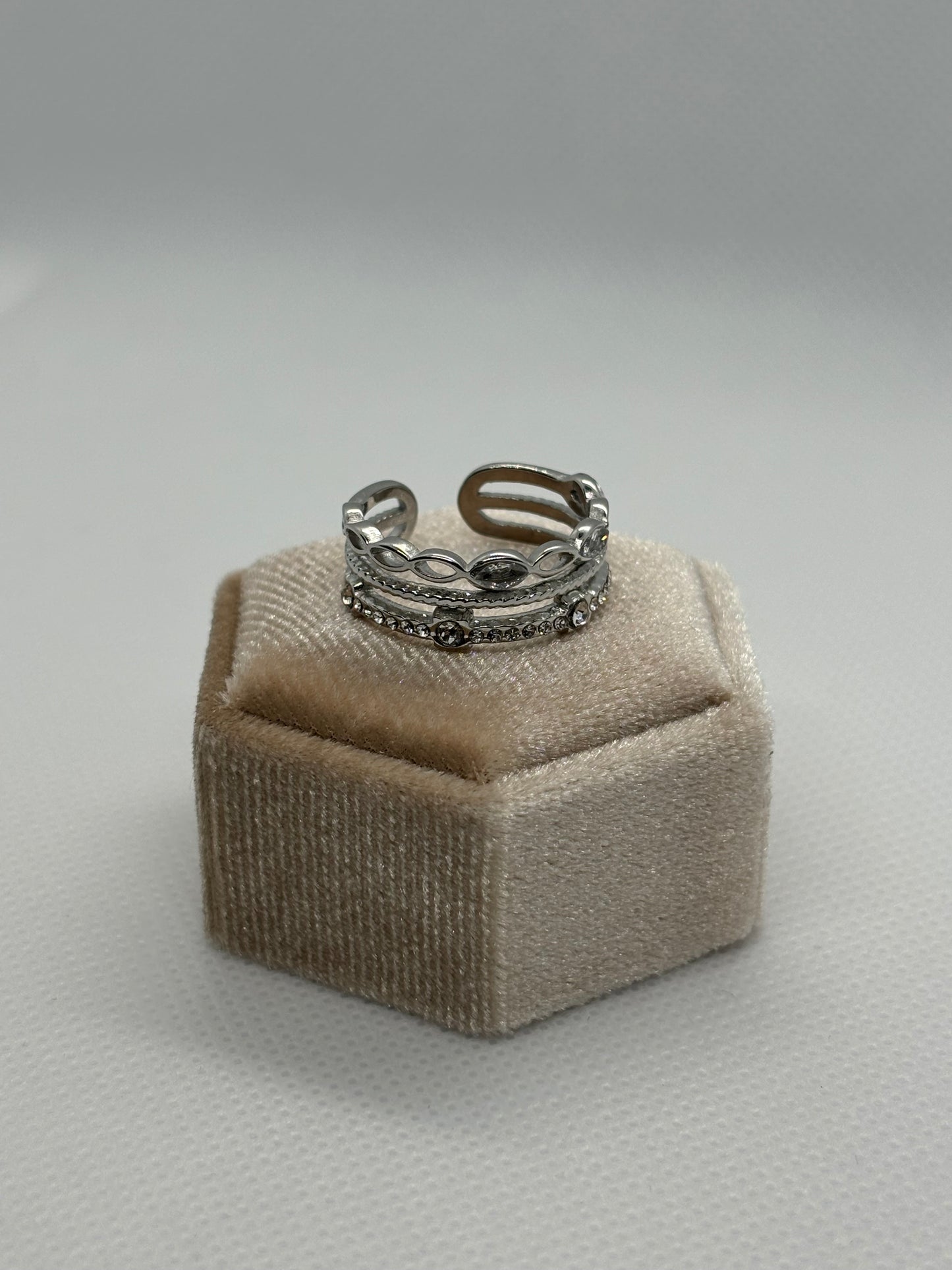 Triple Diamond Ring