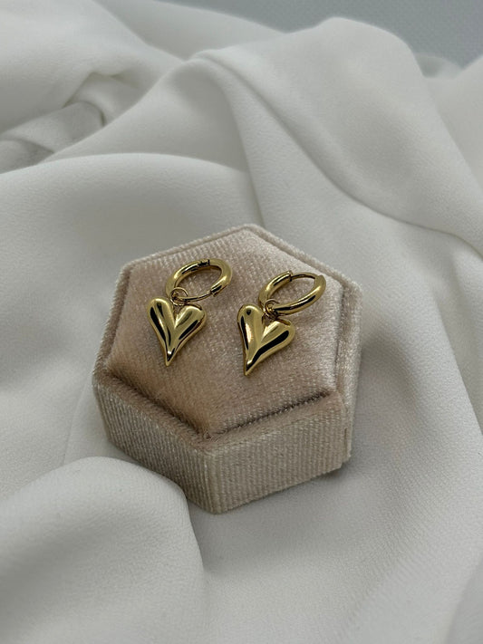 Mini Heart Earrings